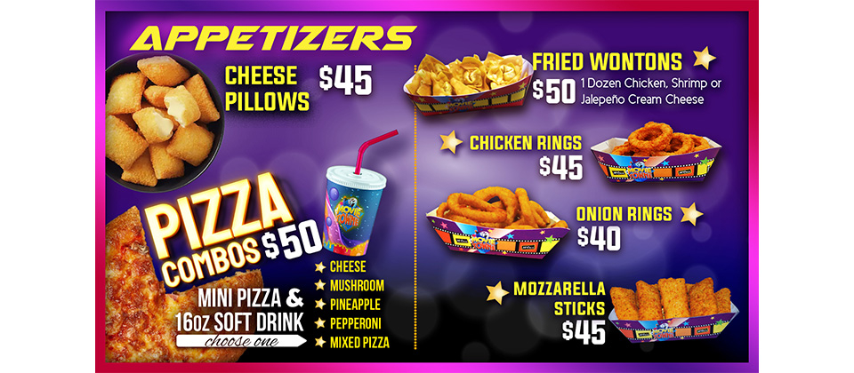 Concession Menu