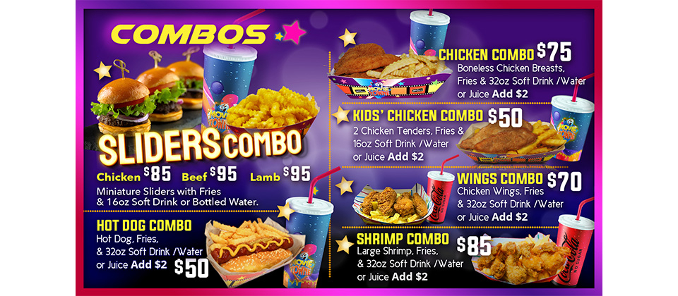 Concession Menu