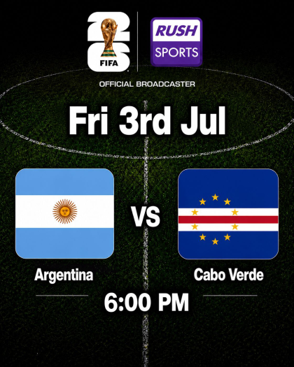 FIFA World Cup Argentina vs Cabo Verde