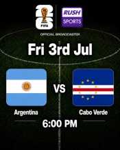 FIFA World Cup Argentina vs Cabo Verde