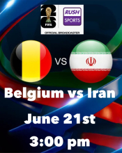 World Cup Belgium vs Iran
