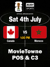FIFA World Cup Canada vs Morocco