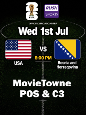 FIFA World Cup USA vs Bosnia and Herzegovina