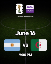 FIFA World Cup Argentina vs Algeria