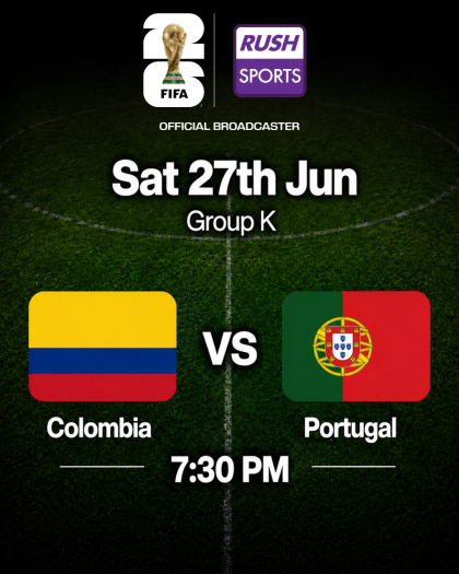 World Cup Colombia v Portugal