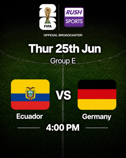 World Cup Ecuador v Germany